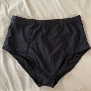 Coral Reef Swim. Beach Bum bottoms Black